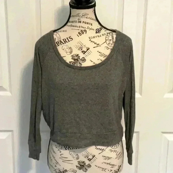 TNA Aritzia Cotton Blend Crop  Top in Size Medium - Picture 1 of 4